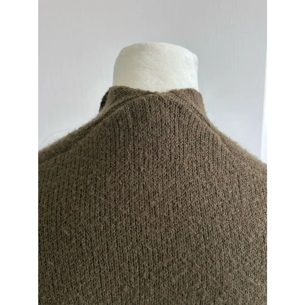 debut by Anthropologie Earth tone Open-Front Cardigan Sweater
